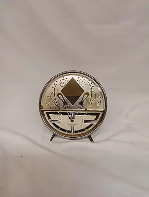 Antique Seikosha Mirrored Alarm Desk Vanity Clock Pre-1924 Art Deco Japan • $45