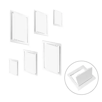 High Quality White Access Panel Inspection Hatch Plastic Revision Door NEW US • £13.52