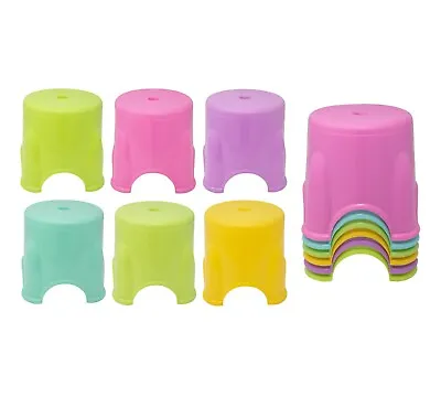£5.99 • Buy Kids Children Step Up Stool Booster Plastic Seat Stackable Kitchen Toilet