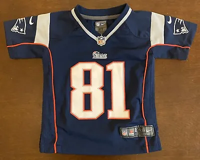 Rare Nike NFL New England Patriots Aaron Hernandez Jersey Toddler 2T • $199.99