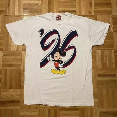 Vintage Mickey Inc Tag 1996 Mickey Walt Disney Single Stitched Graphic T-shirt  • $25