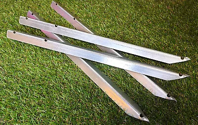 Straight Border Log Roll Pins For Railway Sleepers Drive Path Edging Garden X4 • £5.15