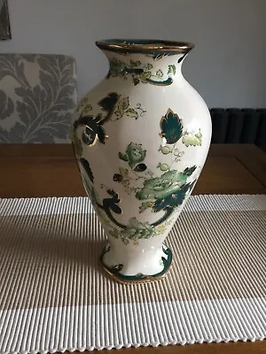 Masons Ironstone Green Chartreuse Large Vase 30.5cms • £25