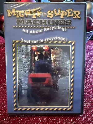 Mighty Machines - All About Recycling (DVD 2008 Bilingual) • $2.50