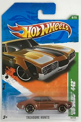 2011 Hot Wheels Treasure Hunts '68 OLDS 442 Limited Edition #8 Of 15 • $10