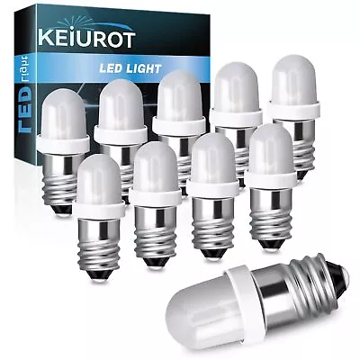 E10 Led Bulb Flashlight Bulbs E10 Mini Led Bulb 3v 3.8v 4.5v Dc/ac For Physical • $16.06