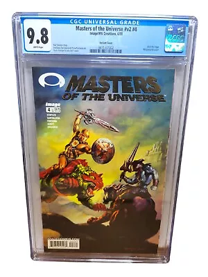 Masters Of The Universe V2 #4 CGC 9.8 Gold Foil Variant 2003 Image • $67.09