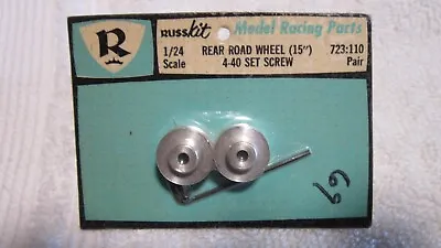 Russkit 1/24 Rear Road Wheel 15  4-40 Set Screw 723 • $15