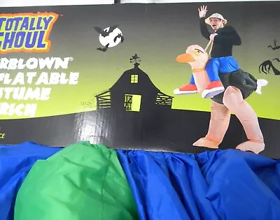 $39.99 • Buy Adult Unisex Inflatable OSTRICH Halloween Costume  One Size Fits Most