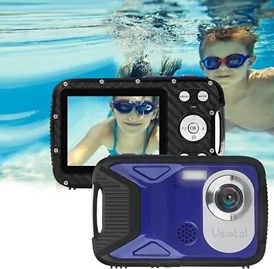 £67.45 • Buy 16MP 1080P FHD Underwater Waterproof Camera 8x Digital Zoom 2.8  LCD 16ft Depth