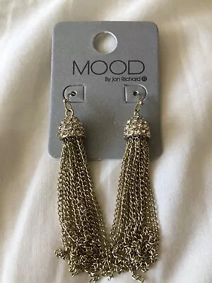 Good Effect Dangly Earrings By Mood (Debenhams) • $2.47