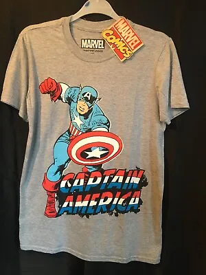 SALE-NEW OFFICIAL Captain America Marvel T-shirt. WAS £20 NOW HALF PRICE £10! • £10