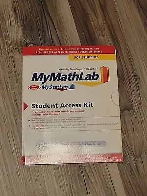 MyMathLab Standalone Student Access Code Card Kit MML Sealed • $27.90