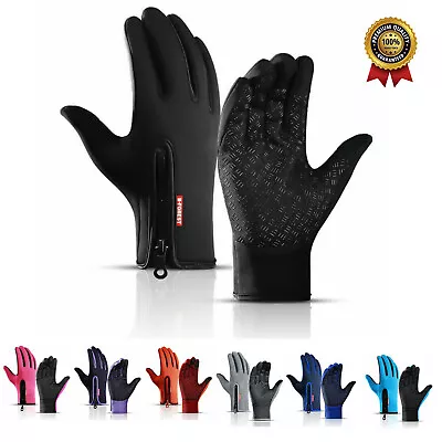 Thermal Windproof Waterproof Winter Gloves Touch Screen Warm Mittens Men Women • $10.99