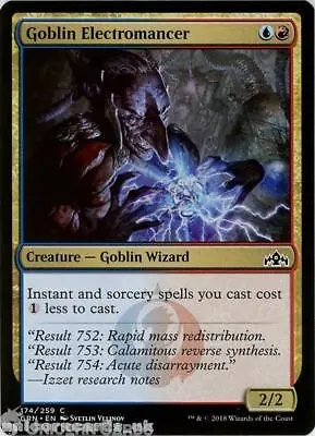 Goblin Electromancer Guilds Of Ravnica GRN-174 Mint MTG Card • £0.99