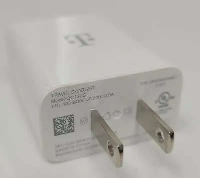 T-Mobile (5V/3-Amp) USB-C Travel Adapter Charger (QC13US) - White • $10.99