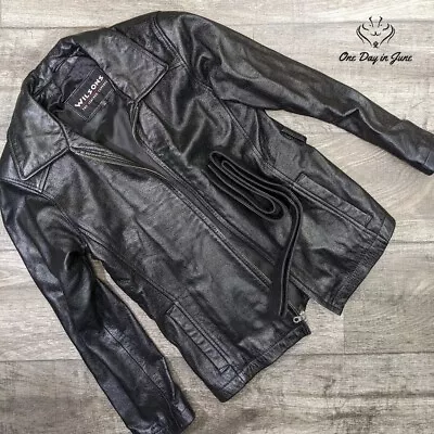 Wilsons Vintage Biker Jacket Size XS • $75