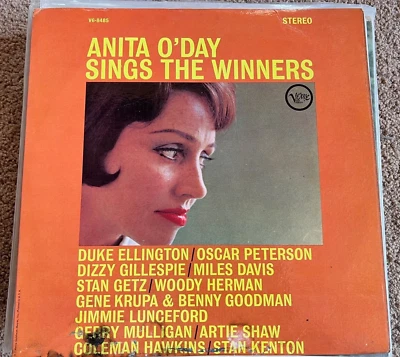 $3.59 • Buy Anita O'day - Sings The Winners - Verve Records - 1961 Pressing - Stereo