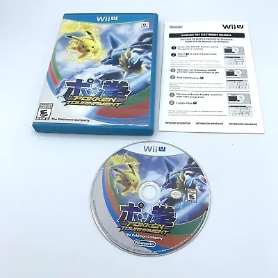 $17.95 • Buy Pokemon Pokkén Tournament (Nintendo Wii U, 2016), Complete In Box