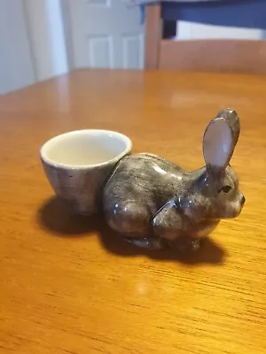 Quail Ceramics Grey Rabbit Egg Cup  • £13.50