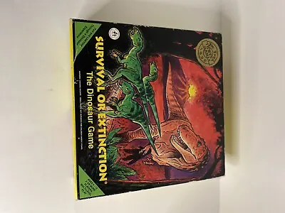 $9.99 • Buy 2005 LCG THE DINOSAUR GAME SURVIVAL OR EXTINCTION BOARD GAME Complete. Learning
