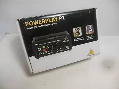 Behringer Powerplay P1 Personal In-ear Monitor Amplifier • $69.99