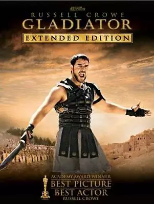 Gladiator (Three-Disc Extended Edition) - DVD - VERY GOOD • $5.44