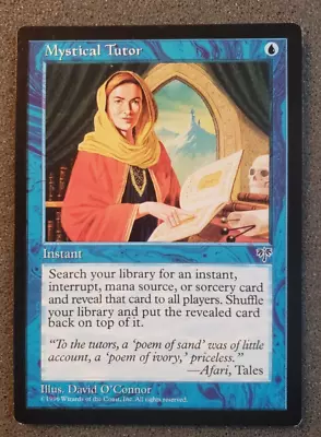 Mystical Tutor NM MTG Mirage Magic Excellent Near MINT (DS3D1P5)................ • $9.45