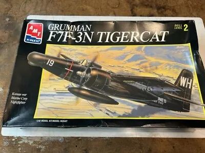 Rare AMT F7F-3N USMC TigerCat...Kit 8842 ..1/48...MINT • $28.99