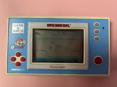 Nintendo Game And Watch Super Mario Bros 1988 Working • $150