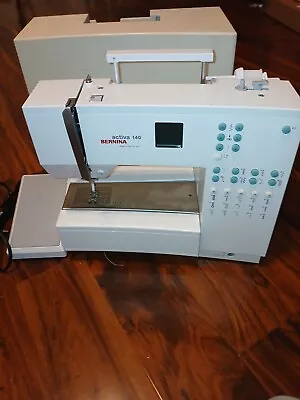 Bernina Activa 140 Sewing Machine W Pedal   Extras Excellent!  • $449