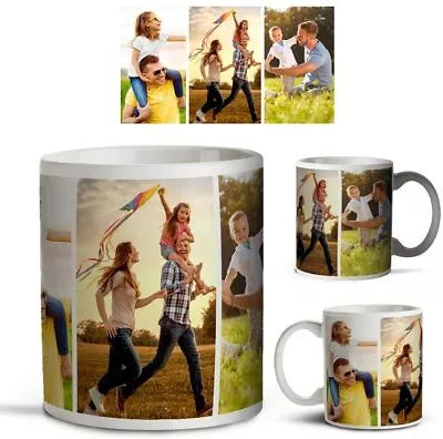 Personalised Mug Any Image Photo Design Add Text Custom Gift Tea Coffee Cup 11oz • £5.89