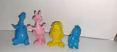 Lot Of 4 1970s THE FLINTSTONES HANNA-BARBERA Vintage Rubber Figure Erasers  • $20