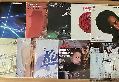 Lot Of 10  Contamporary Jazz Records/joe Sample/chuck Mangione/jean-luc Ponty • $20