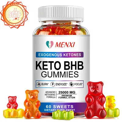 Keto Diet Gummies Fat Burn Carb Blocker Detox Weight Loss Slimming Cleansing • £10.78