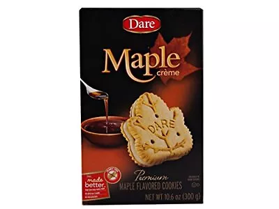 Dare Foods Maple Leaf Creme Cookies 3 /10.6 Ounce Boxes • $21.81