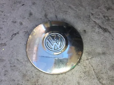 1 Vintage 1968-1979 VW Beetle Chrome Dog Dish Hubcaps 10” Volkswagen Bug • $23.99