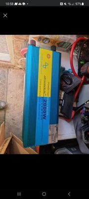 £80 • Buy 2000 Watt Pure Sine Wave Inverter
