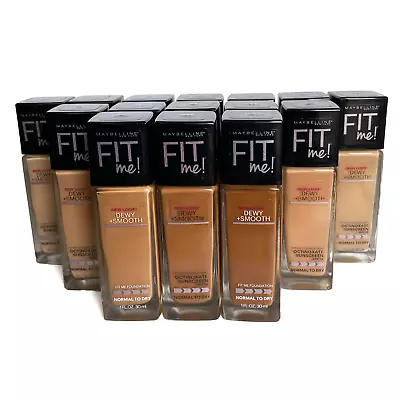 Maybelline Fit Me Foundation SPF 18 Dewy + Smooth - Choose 15 Shades Brand New • $10.85