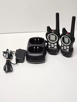 X2 - Motorola MR350R Walkie Talkie Radio W/Charging Cradle + BATTERIES/ FreeShip • $40.99