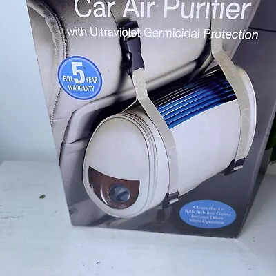 Sharper Image Ionic Breeze GP Car Air Purifier SI710 Taupe • $115