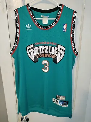 Vintage Adidas Men's Hardwood Classic Vancouver Grizzlies Abdur Rahim Jersey M • $40