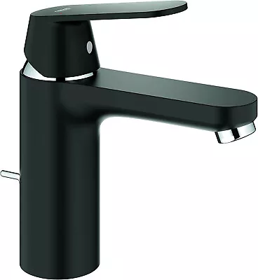 £99.76 • Buy GROHE 23325KW0 Eurosmart Basin Mixer Tap M-Size, Matt Black, Pop-up Waste - New