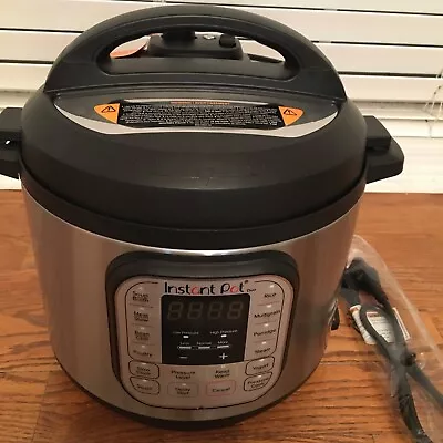 Instant Pot 6-Quart Duo 7 In 1 Pressure Cooker - 13 One Touch Programs No Box • $88