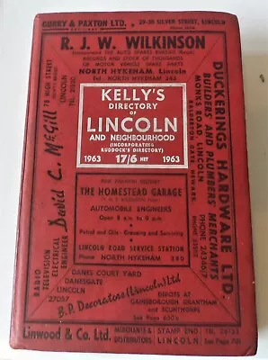 Kellys Directory Of Lincoln Neighbourhood 1955 Lincolnshire Streets Business • £19.99