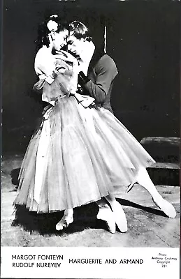Vintage  Marguerite & Armand  Nureyev & Fonteyn 3.5 X 5.5 Glossy Publicity Photo • $9.95
