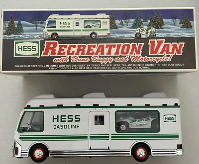 Vintage 1998 Hess Battery Operated  Toy RV Dune Buggy And Motorcycle Untested • $25