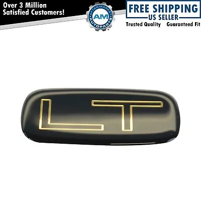 OEM 15036136 LT Nameplate Emblem Black & Gold For Chevy Pickup Truck SUV New • $18.48