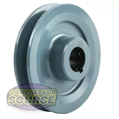 Cast Iron 4  Single Groove V Style Section A Belt 4L For 7/8  Shaft Pulley • $27.95