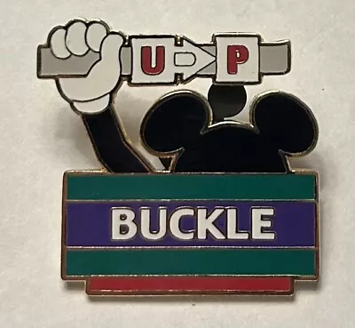 Disney - Buckle Up - Mickey Mouse Hand Ears Head - Safety Pin • $3.49